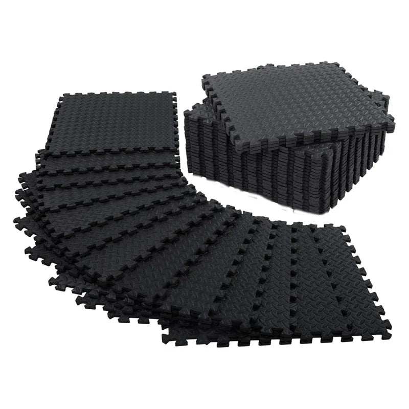 NNEOBA Durable Exercise Mat for Home Gym & Yoga (12 pack)