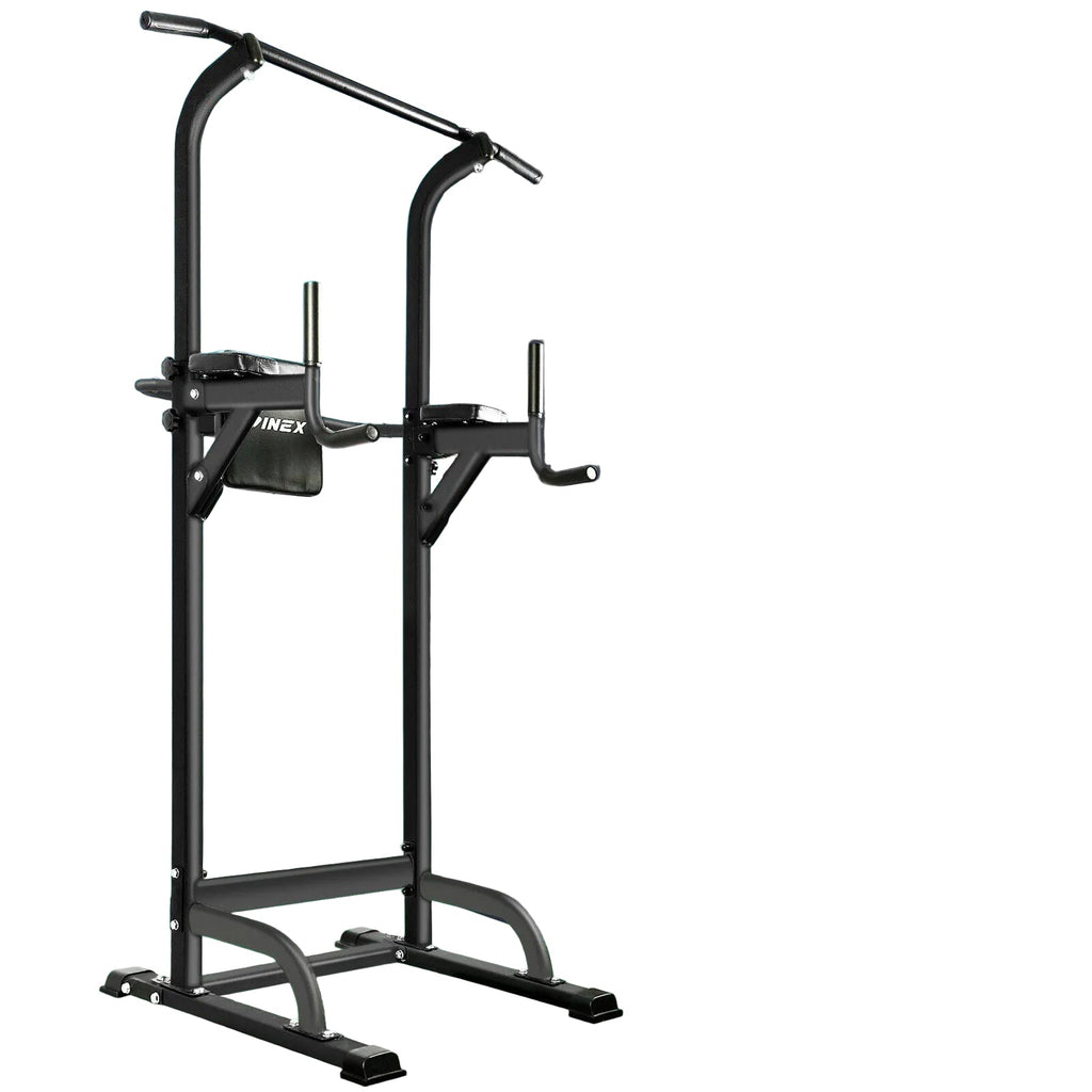 NNETM Power Tower Pull-Up & Dip Station – Multi-Function Home Gym Trainer