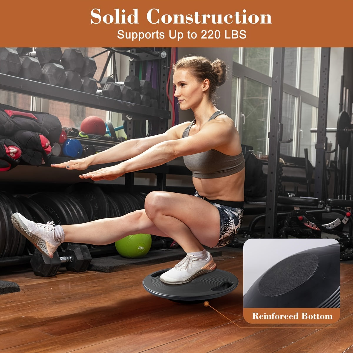 NNETM Balance Board Trainer for Home Gym Workouts