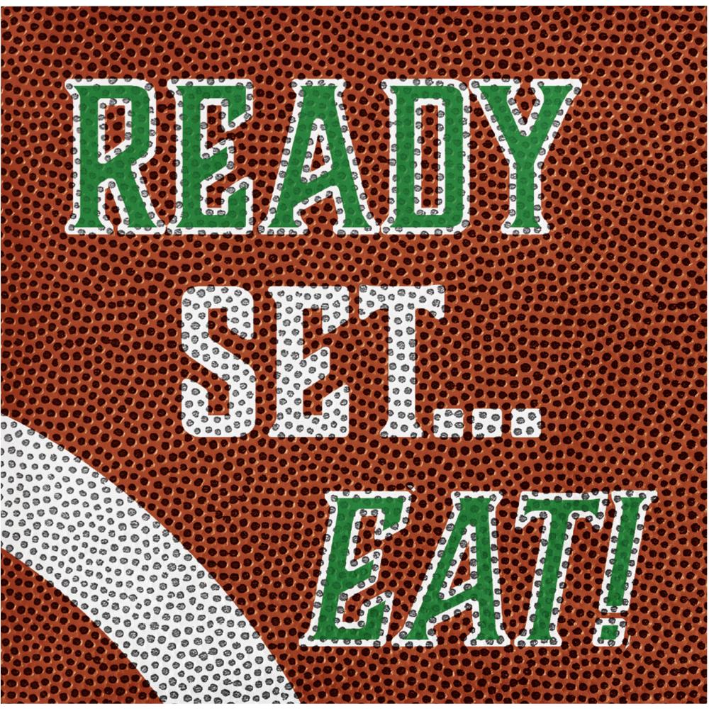 Bulk Tailgate Time Paper Beverage Napkin (Case of 192)