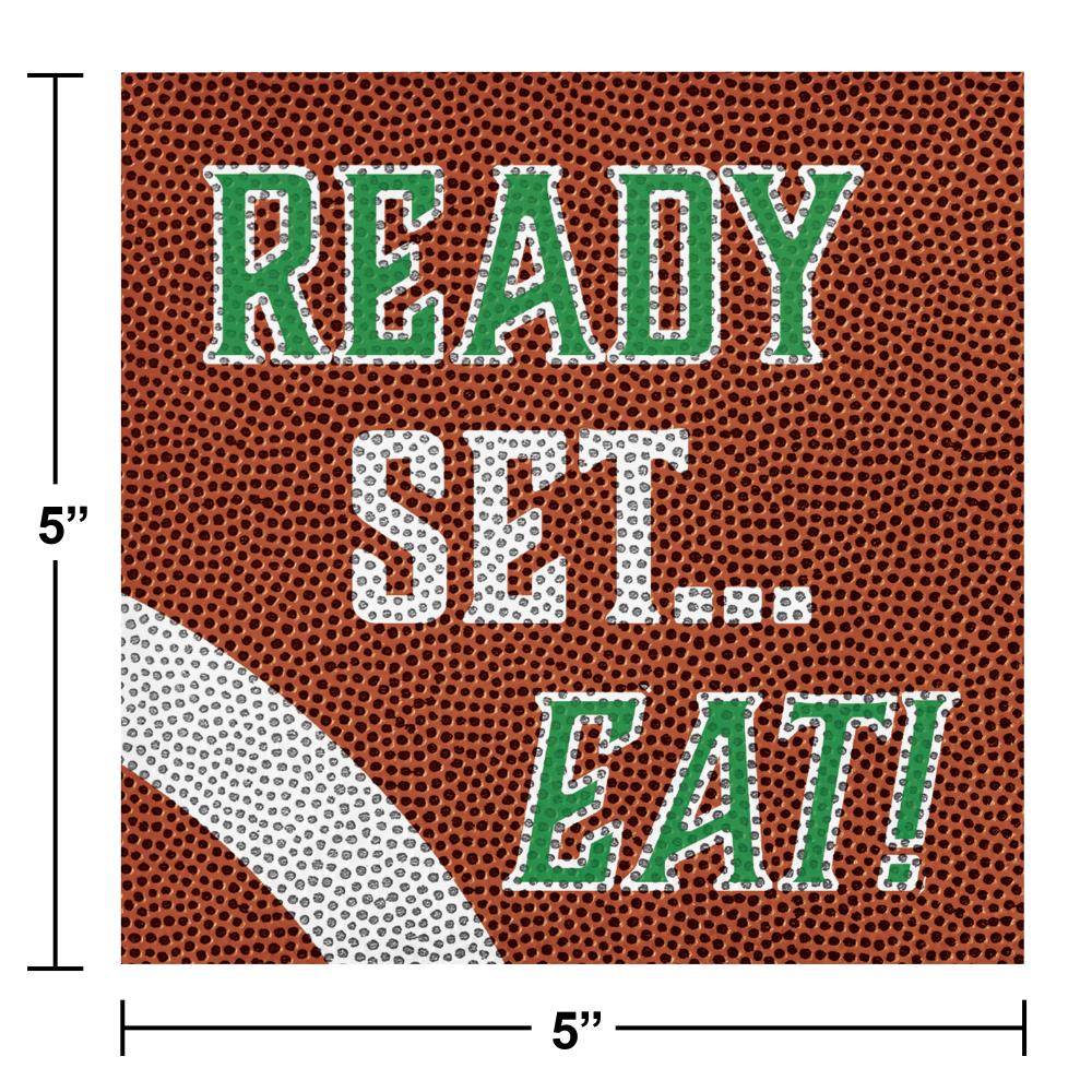 Bulk Tailgate Time Paper Beverage Napkin (Case of 192)