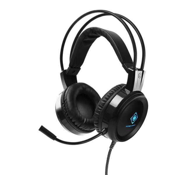 Deltaco Gaming DH110 50mm fekete gaming headset