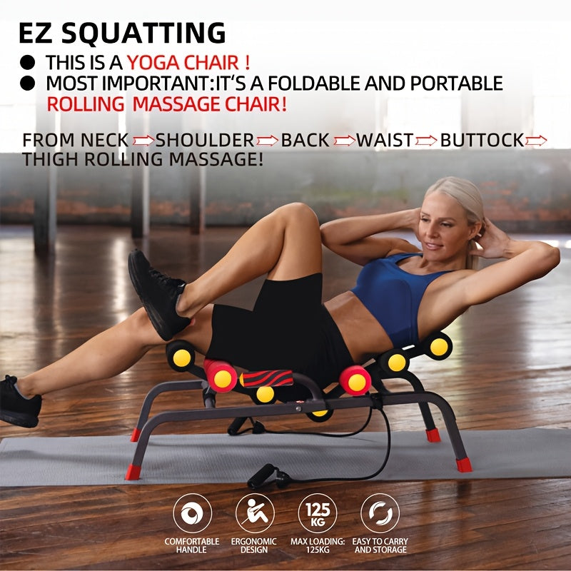 NNETM 10-in-1 Fitness Yoga Chair Home Gym Trainer