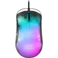 Mars Gaming MMGLOW Gaming Egér 12800 DPI RGB Fekete
