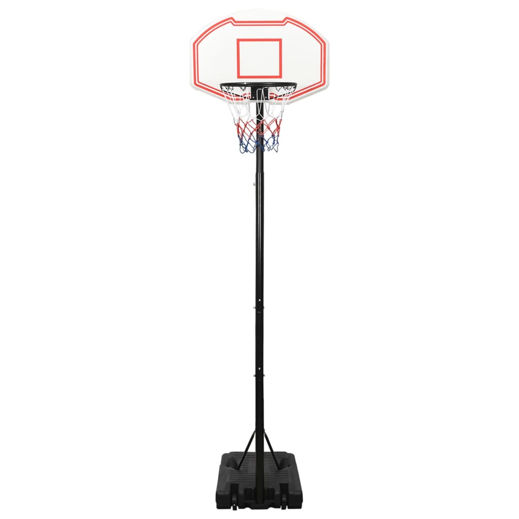 NNEVL Basketball Stand White 282-352 cm Polyethene