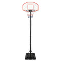 NNEVL Basketball Stand White 282-352 cm Polyethene