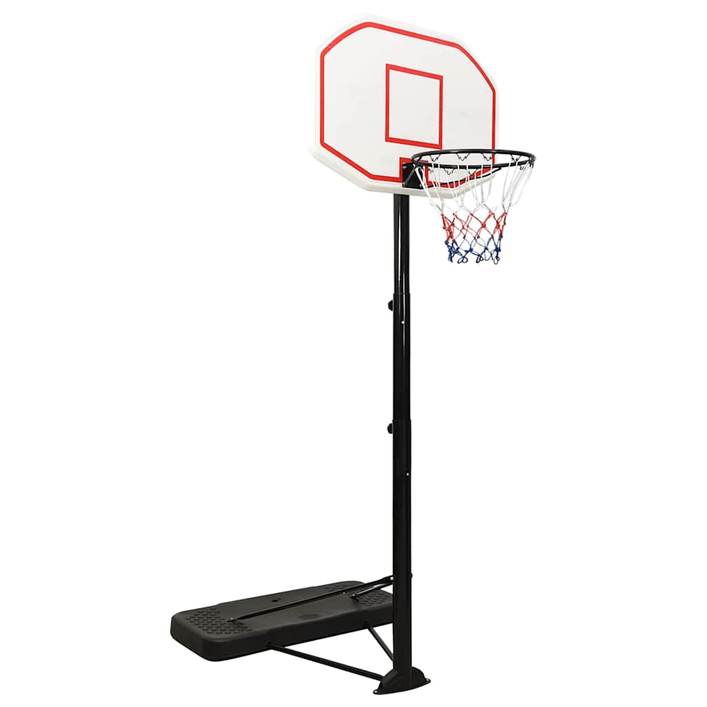 NNEVL Basketball Stand White 258-363 cm Polyethene