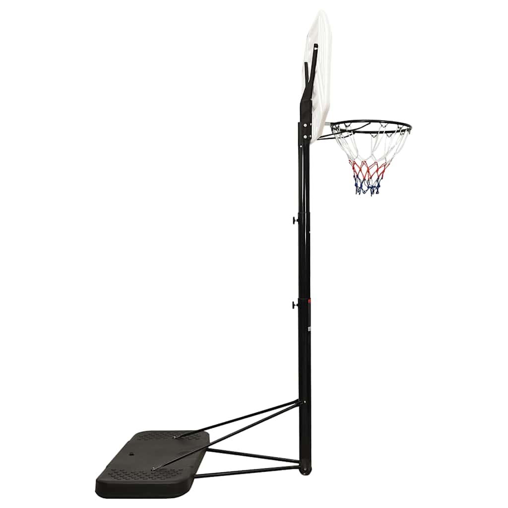 NNEVL Basketball Stand White 258-363 cm Polyethene