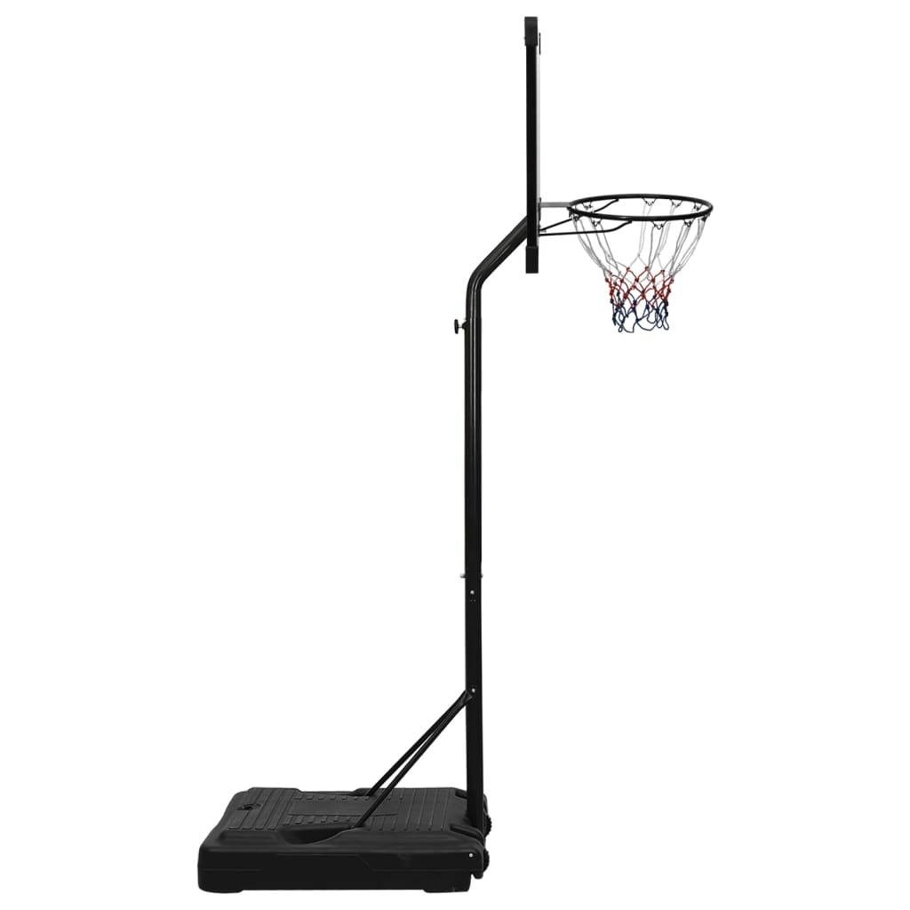 NNEVL Basketball Stand Transparent 256-361 cm Polycarbonate