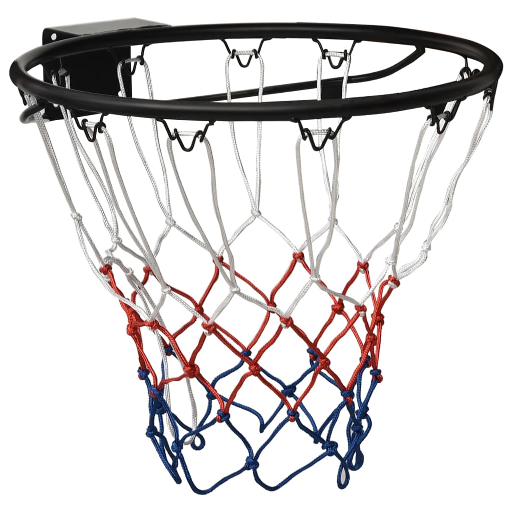 NNEVL Basketball Ring Black 45 cm Steel