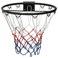 NNEVL Basketball Ring Black 45 cm Steel