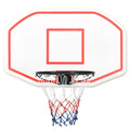 NNEVL Basketball Backboard White 109x71x3 cm Polyethene