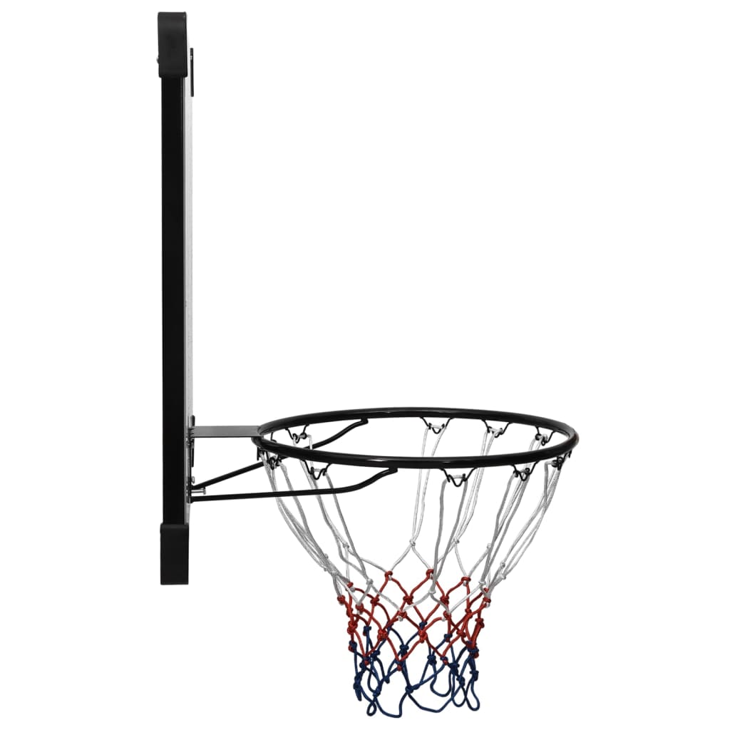 NNEVL Basketball Backboard Transparent 106x69x3 cm Polycarbonate
