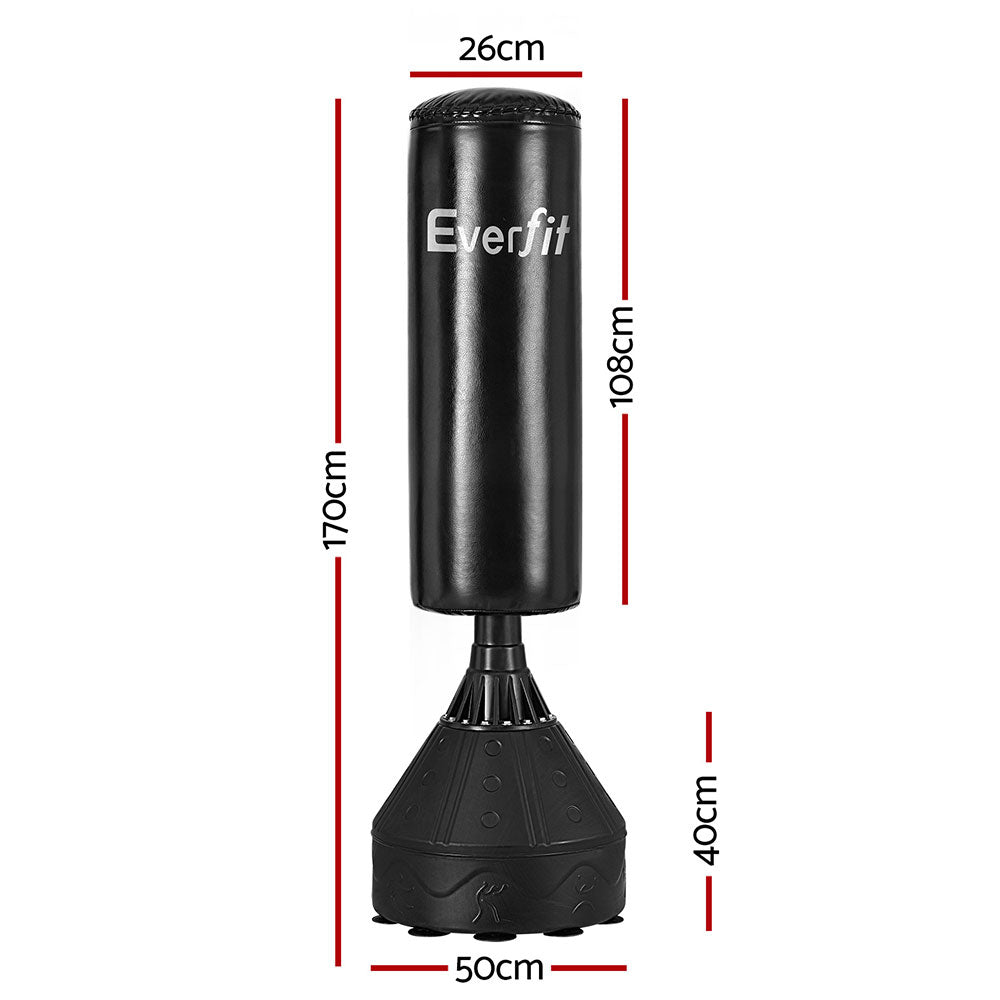 NNEDSZ Boxing Punching Bag Stand 170CM Home Gym Training Equipment