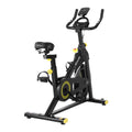 NNEDSZ Spin Bike Exercise Bike Cardio Gym Bluetooth APP Connectable
