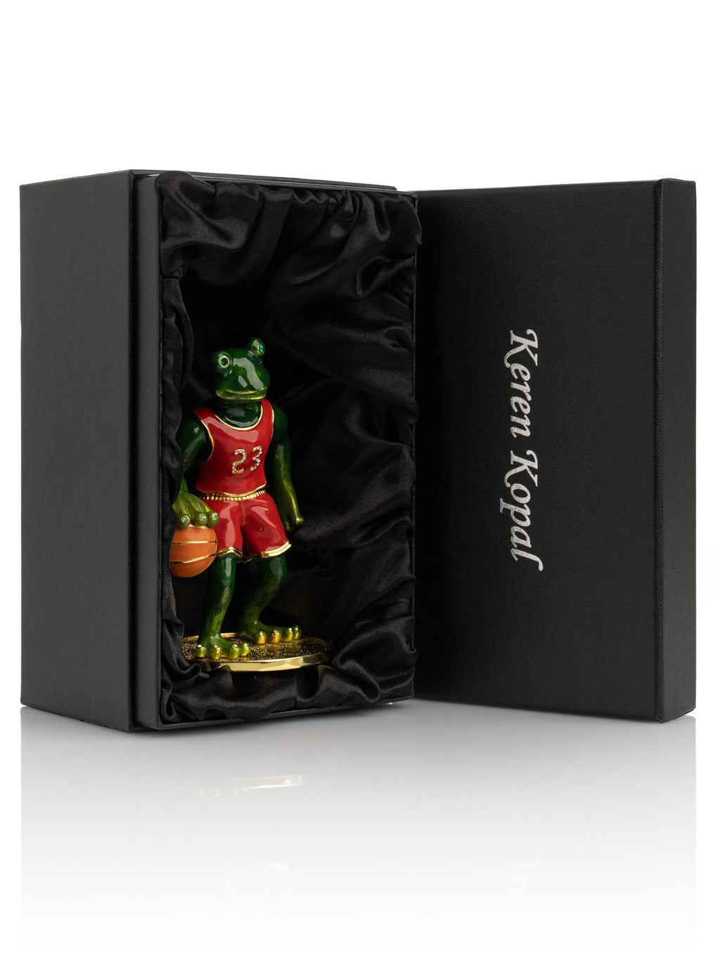 Frog Playing Basketball