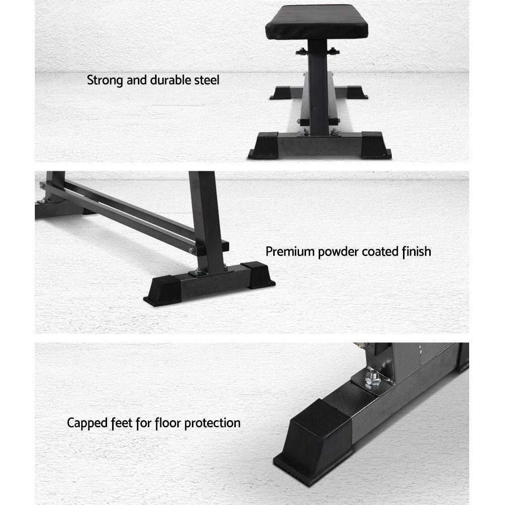 NNEDSZ Weight Bench Flat Multi-Station Home Gym Squat Press Benches Fitness