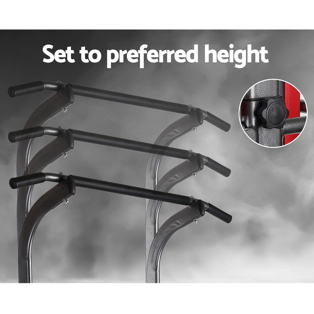 NNEDSZ Power Tower 4-IN-1 Multi-Function Station Fitness Gym Equipment