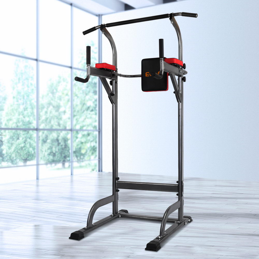 NNEDSZ Power Tower 4-IN-1 Multi-Function Station Fitness Gym Equipment