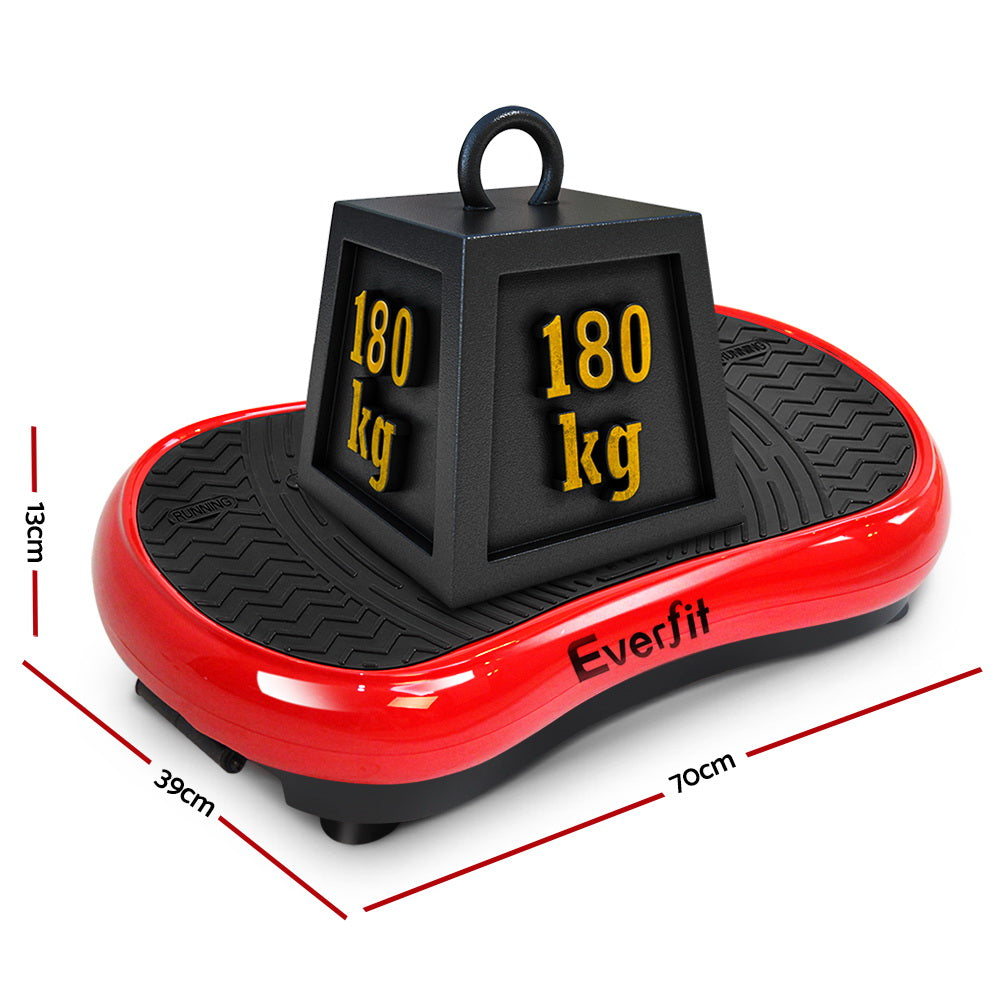 NNEDSZ Vibration Machine Plate Platform Body Shaper Home Gym Fitness Red