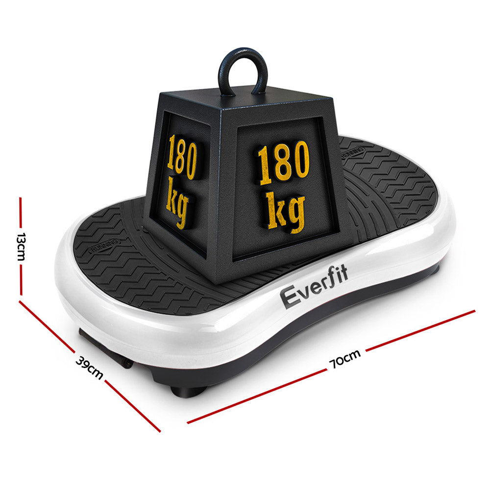 NNEDSZ Vibration Machine Plate Platform Body Shaper Home Gym Fitness White