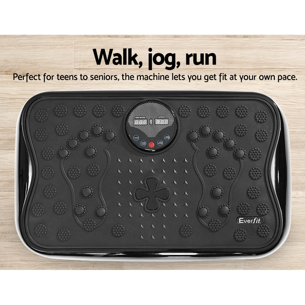 NNEDSZ Vibration Machine Machines Platform Plate Vibrator Exercise Fit Gym Home
