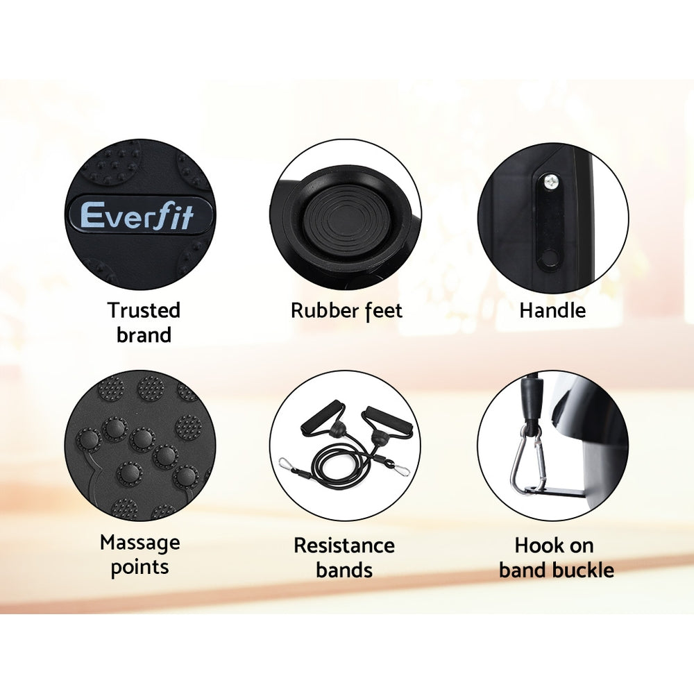 NNEDSZ Vibration Machine Machines Platform Plate Vibrator Exercise Fit Gym Home