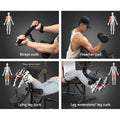 NNEDSZ Weight Bench 10 in 1 Bench Press Home Gym Station 330kg Capacity