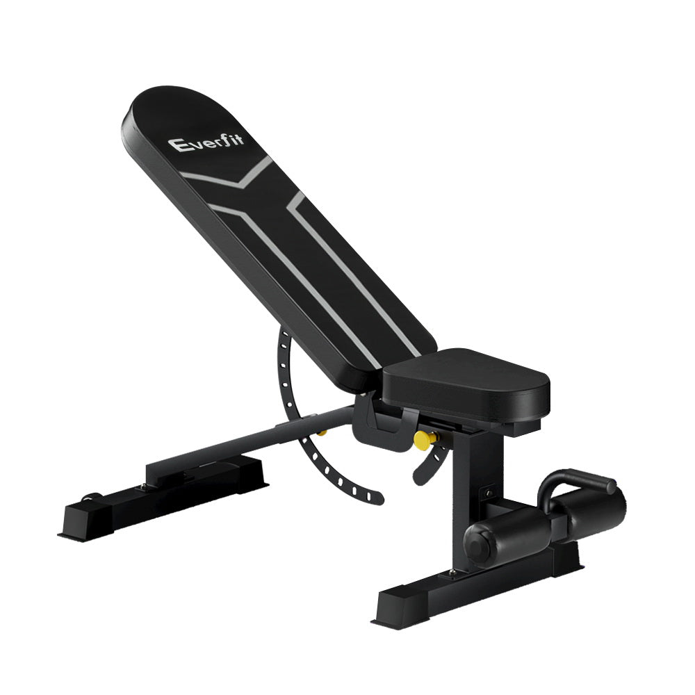 NNEDSZ Weight Bench Adjustable FID Bench Press Home Gym 450kg Capacity