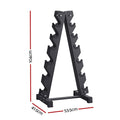 NNEDSZ Dumbbells Rack 6 Tier Dumbbell Stand Home Gym Storage 200kg Capacity