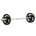 NNEDSZ Barbells Set 16kg 120cm Dumbbells Barbells Plate Weight Lifting Home Gym