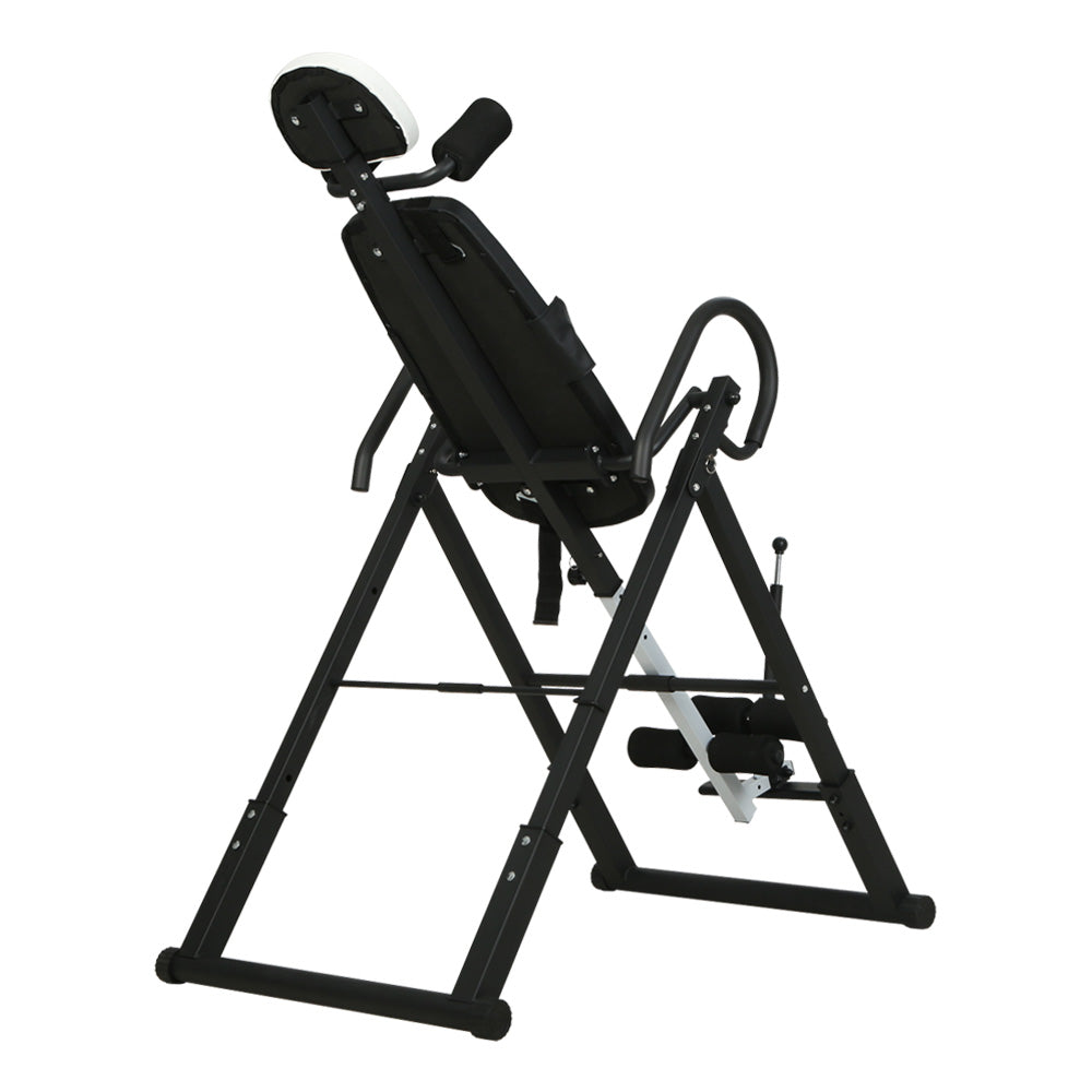 NNEDSZ Inversion Table Gravity Exercise Inverter Back Stretcher Home Gym Grey