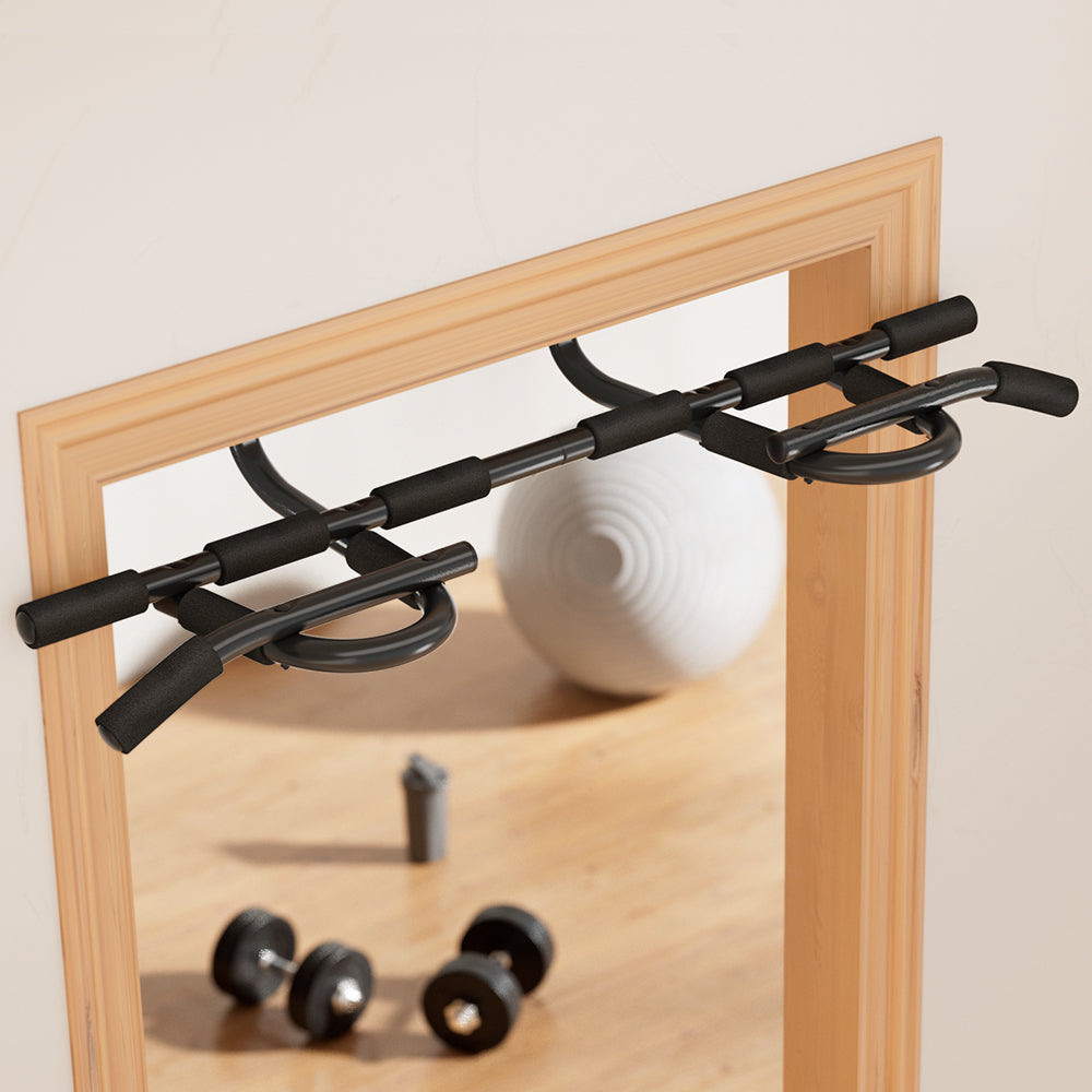 NNEDSZ Pull Up Bar 104CM Doorway Chin Up Horizontal Bar Gym