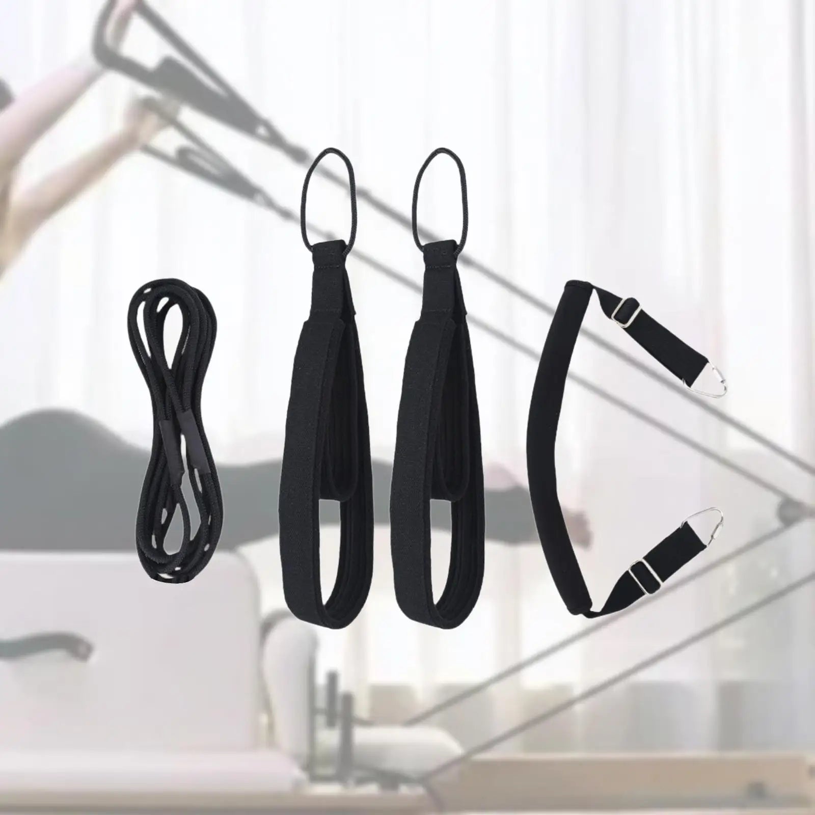 NNEOBA Pilates Double Loop Straps for Home Gym
