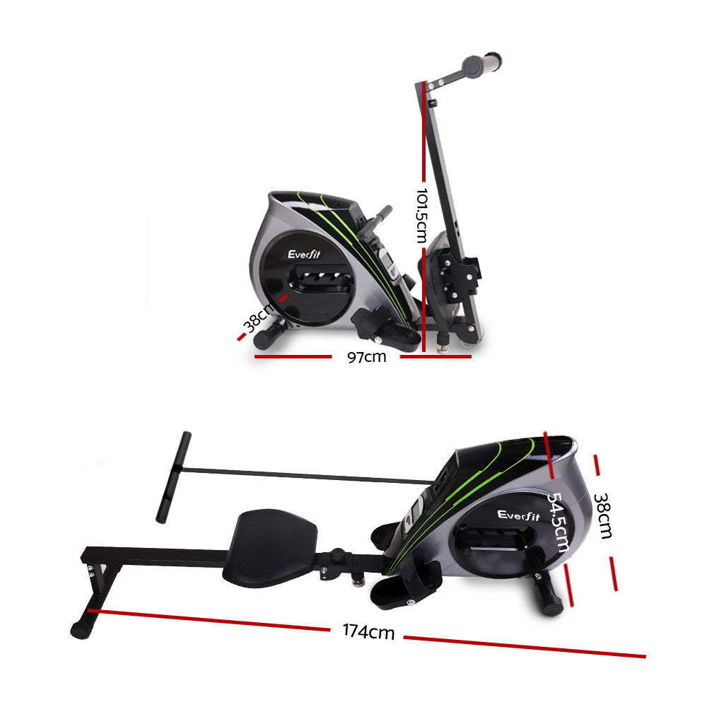 NNEDSZ Rowing Exercise Machine Rower Resistance Home Gym