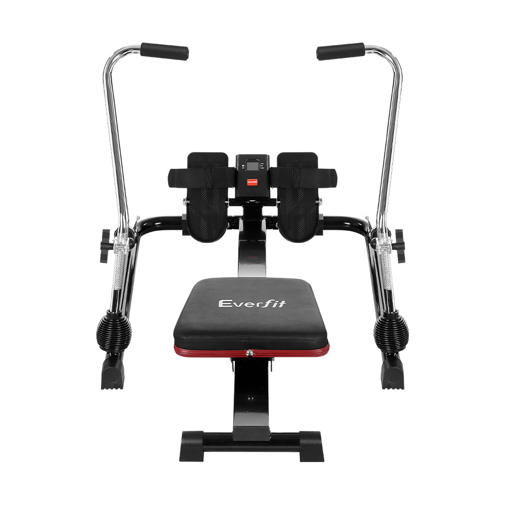 NNEDSZ Rowing Machine 12 Levels Hydraulic Rower Fitness Gym Home Cardio