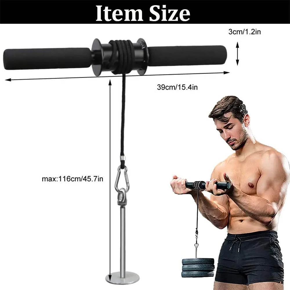 NNEOBA Forearm Roller Blaster: Home Gym Arm Strength Trainer