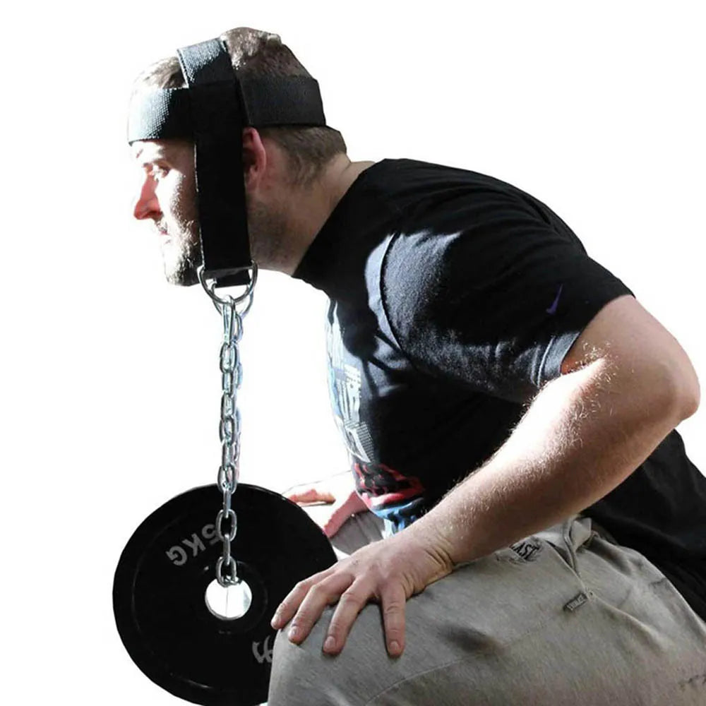 NNEOBA Head and Neck Training Harness - Adjustable Strap for Gym Fitness
