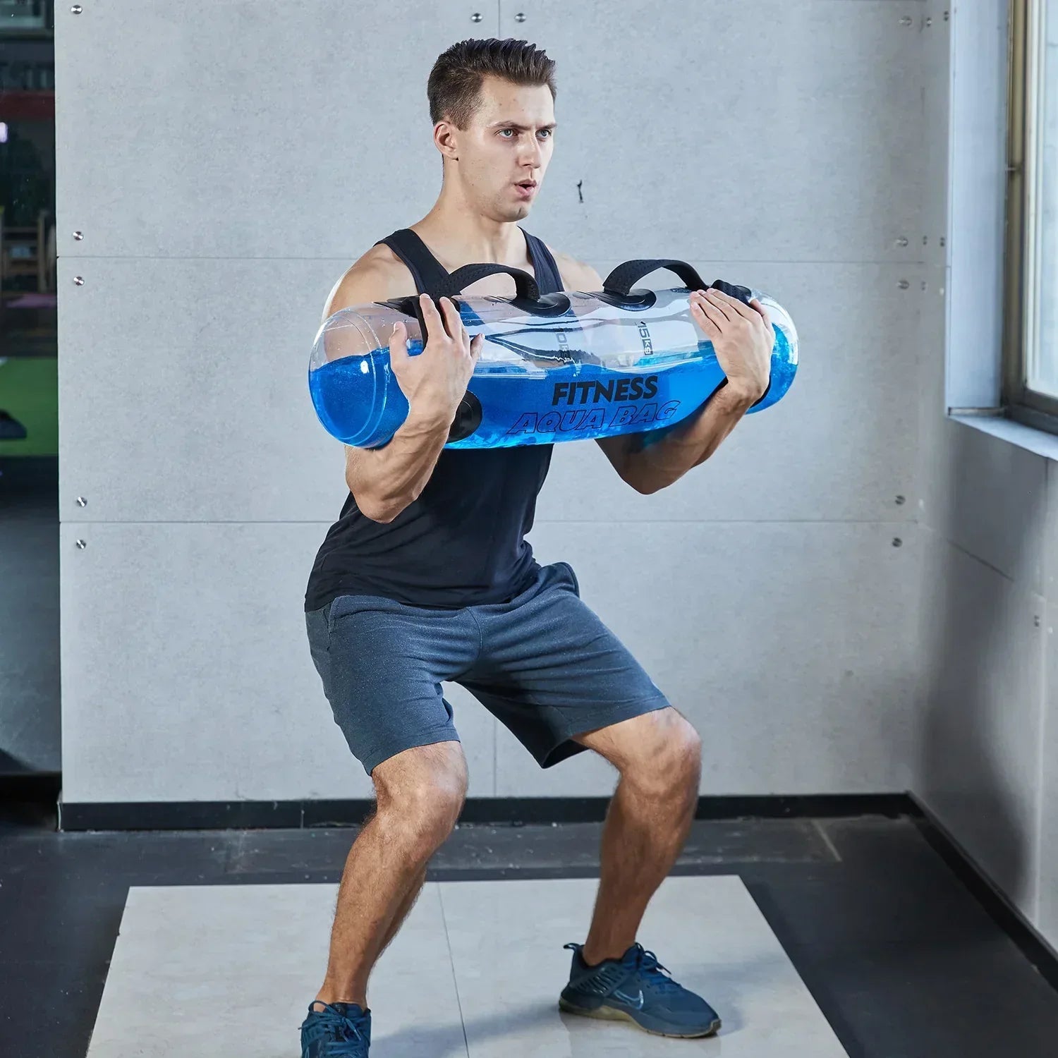Aqua Water Bag - Versatile Home Gym Fitness Equipment for Bodybuilding and Weight Training