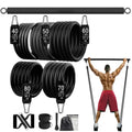 NNEOBA 300lb Fitness Booty Resistance Elastic Band Set for Home Gym Exercise
