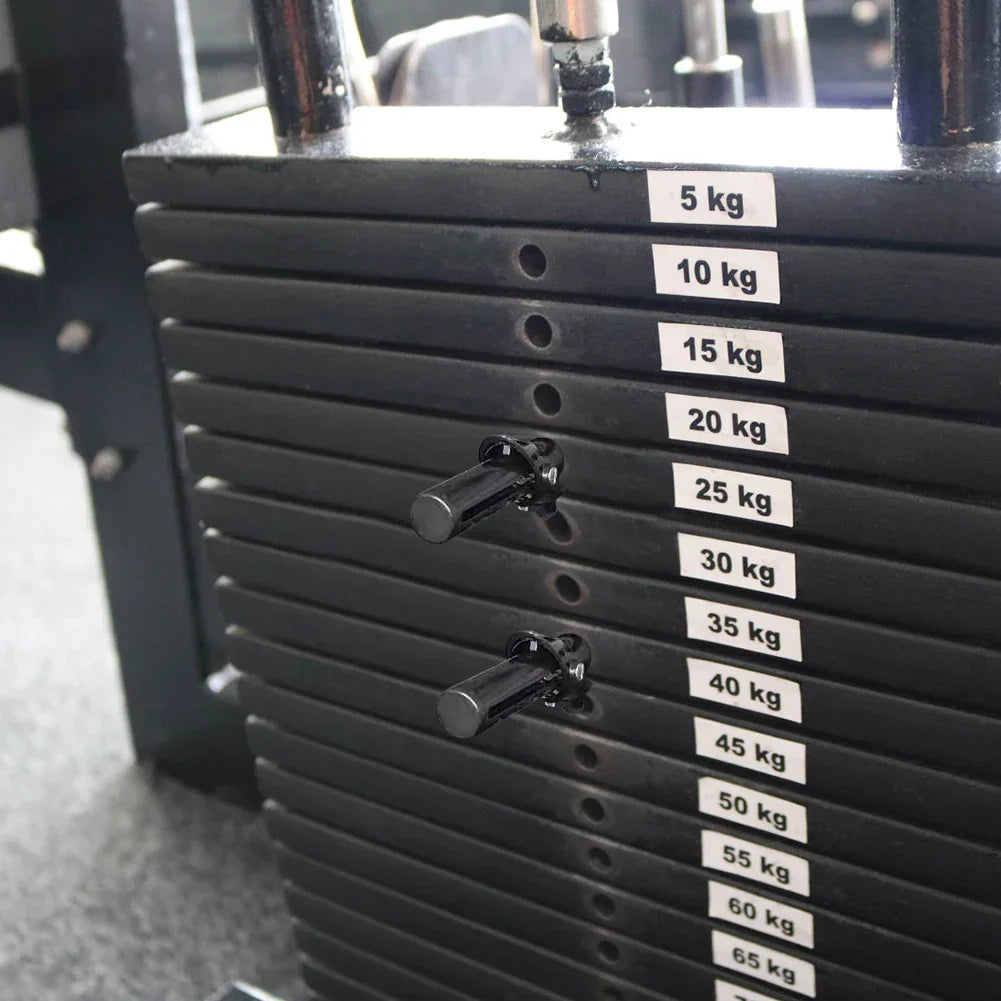NNEOBA 2PCS 10mm Weight Stack Pins - Portable Gym Equipment Accessories