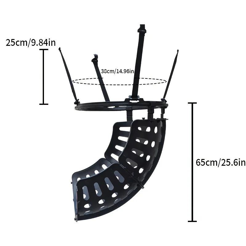 NNEOBA Basketball Hoop Trainer – Ball Return Shooting Aid for Indoor & Outdoor Use