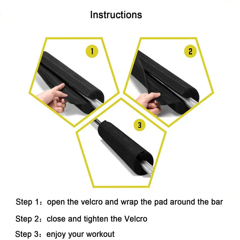 NNEOBA Fitness Barbell Pad Squat