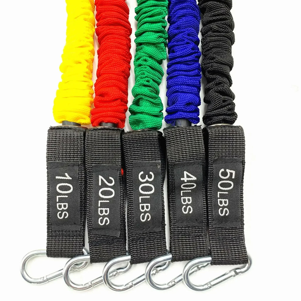 NNEOBA 150lbs Resistance Bands Set - 11pc Home Gym Equipment