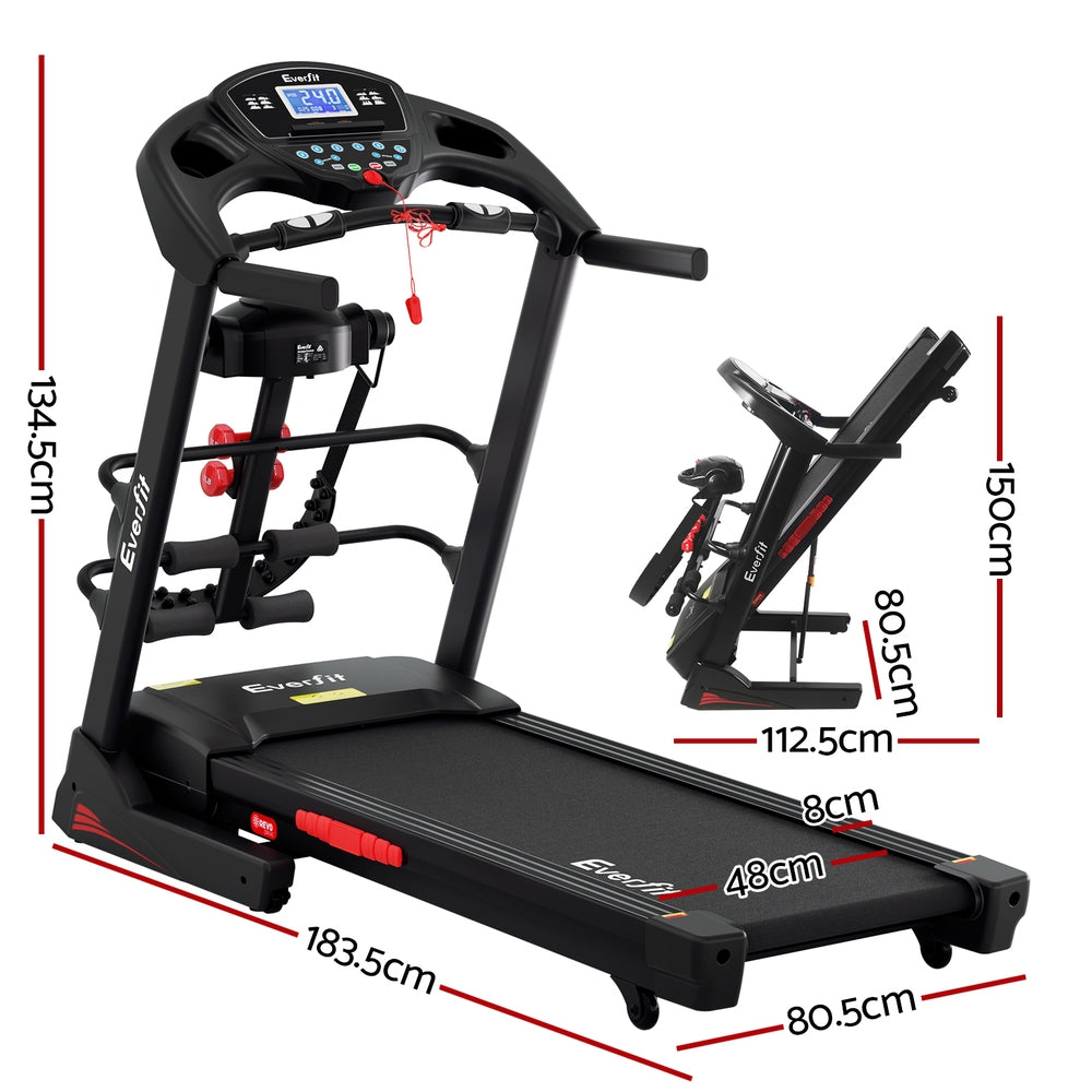 NNEDSZ Treadmill Electric Home Gym Fitness Exercise Machine w/ Massager 480mm