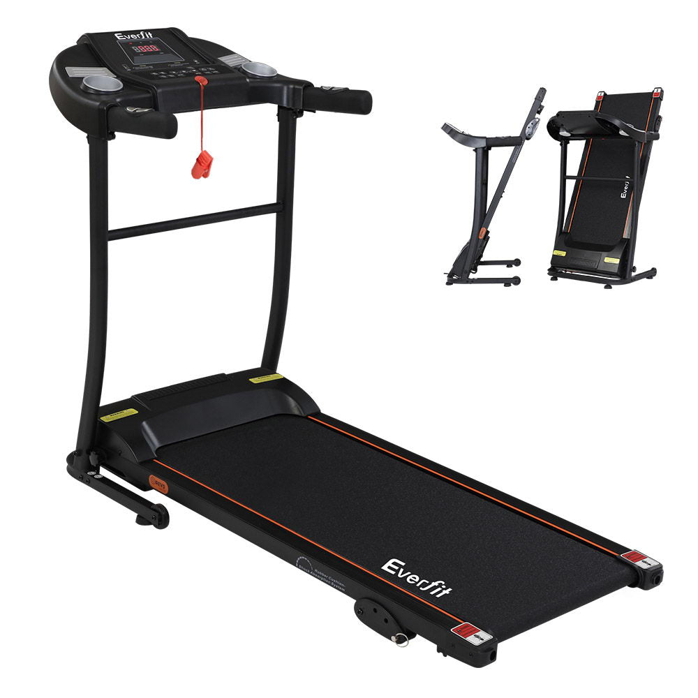 NNEDSZ Electric Treadmill Incline Home Gym Exercise Machine Fitness 400mm