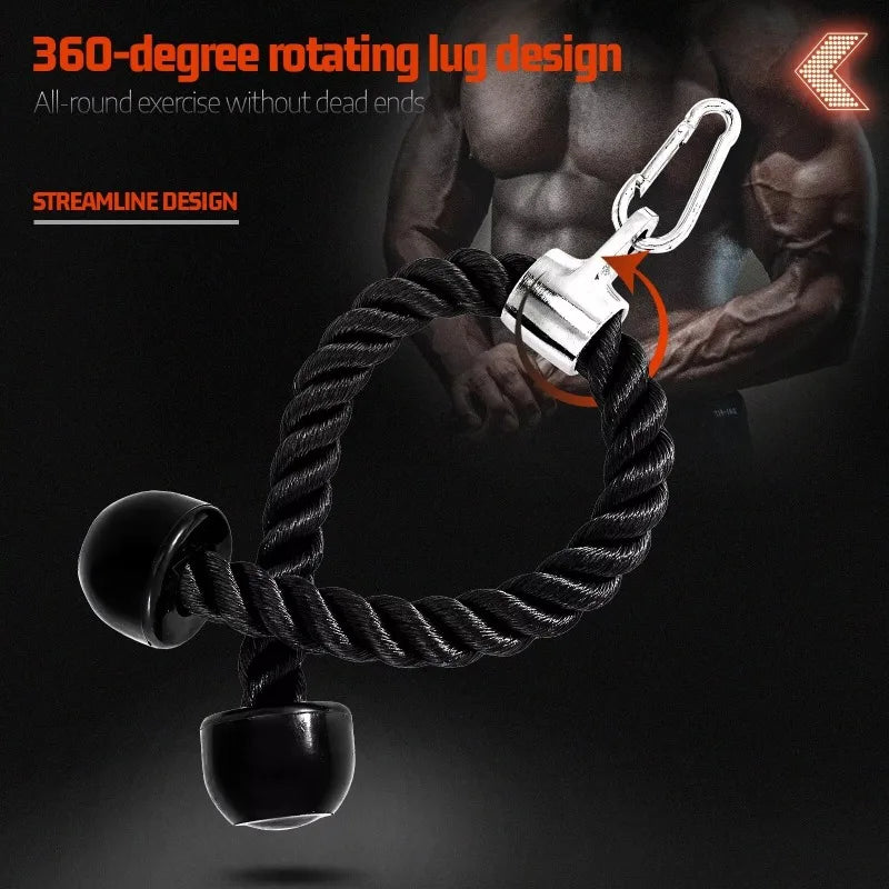 NNEOBA Triceps Rope Pull Down Device for Gym