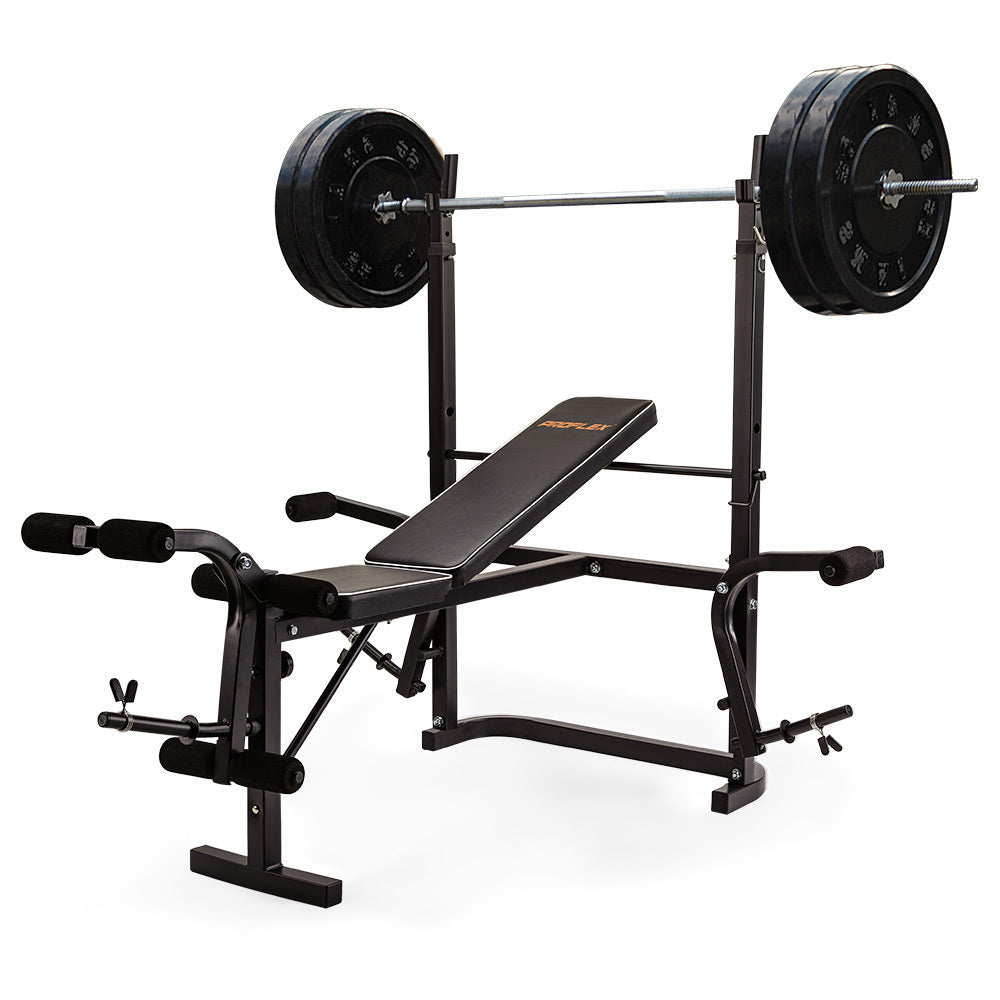 NNEDSZ 7in1 Weight Bench Press Multi-Station Home Gym Leg Curl Equipment Set
