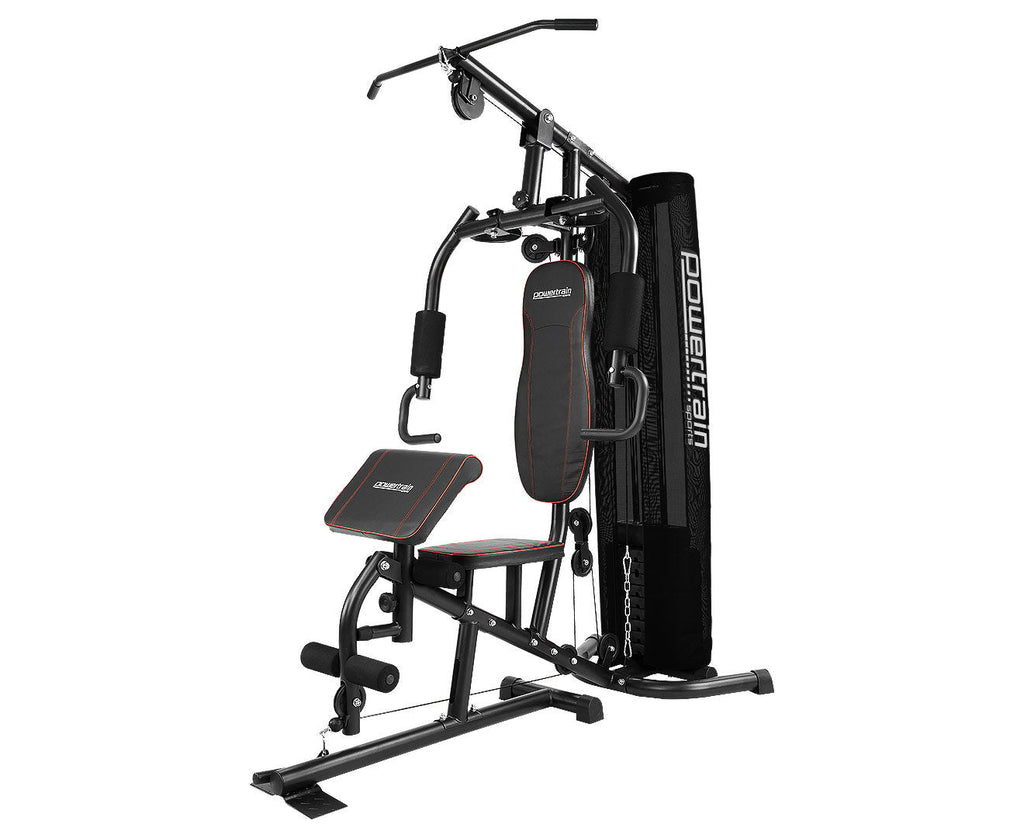 NNEDSZ Multi Station Home Gym With 68kg Weights Preacher Curl Pad