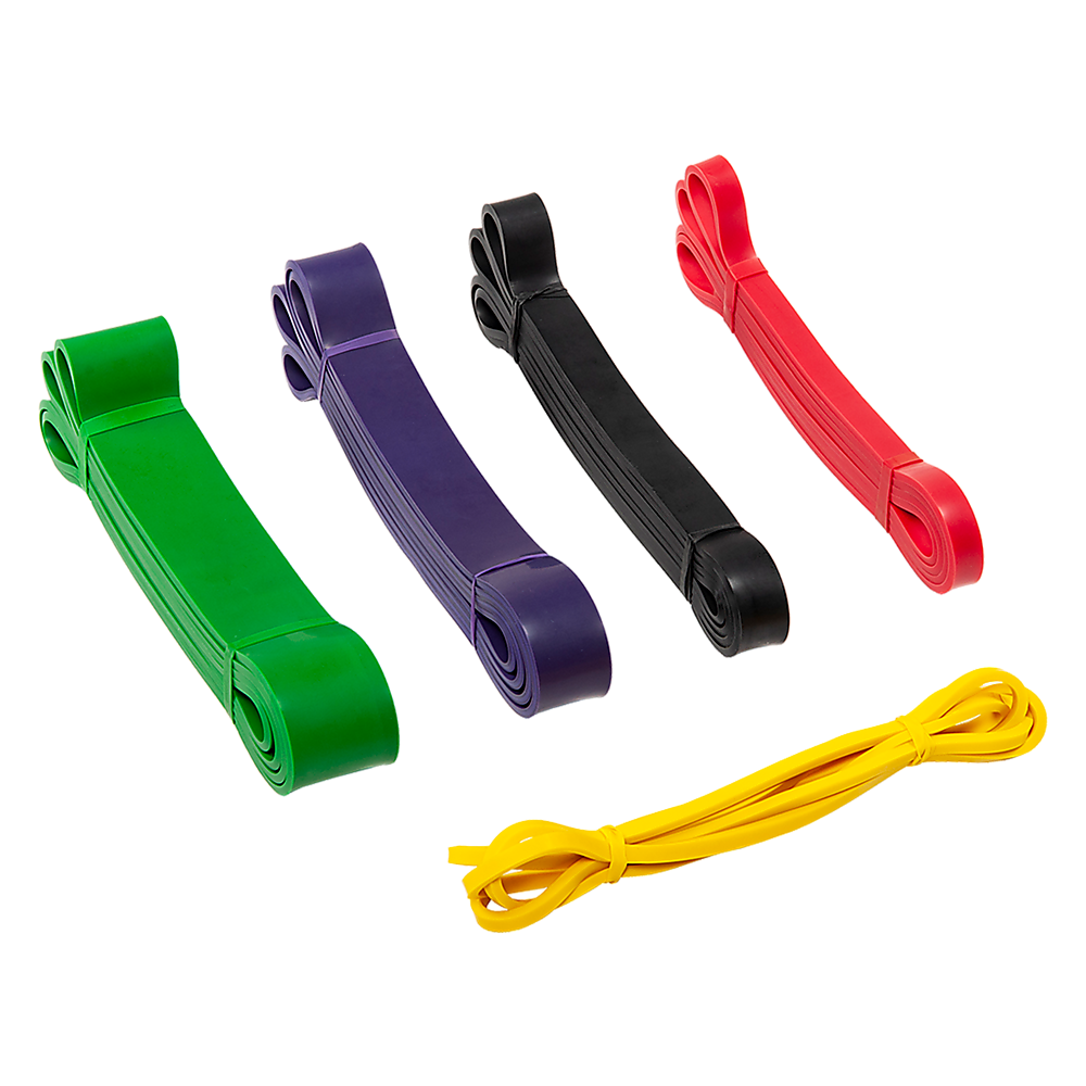 NNEDSZ Resistance Band Loop Set of 5 Heavy Duty Gym Yoga Workout